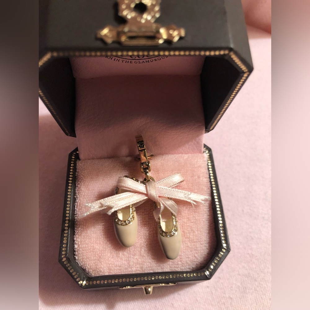 NWT Vintage Juicy Couture Ballet Slippers Charm